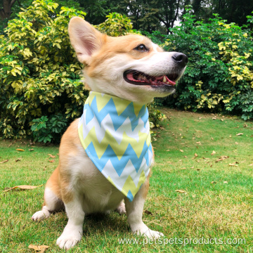 Polyester Soft Pet Accessories Triangle Dog Bandana